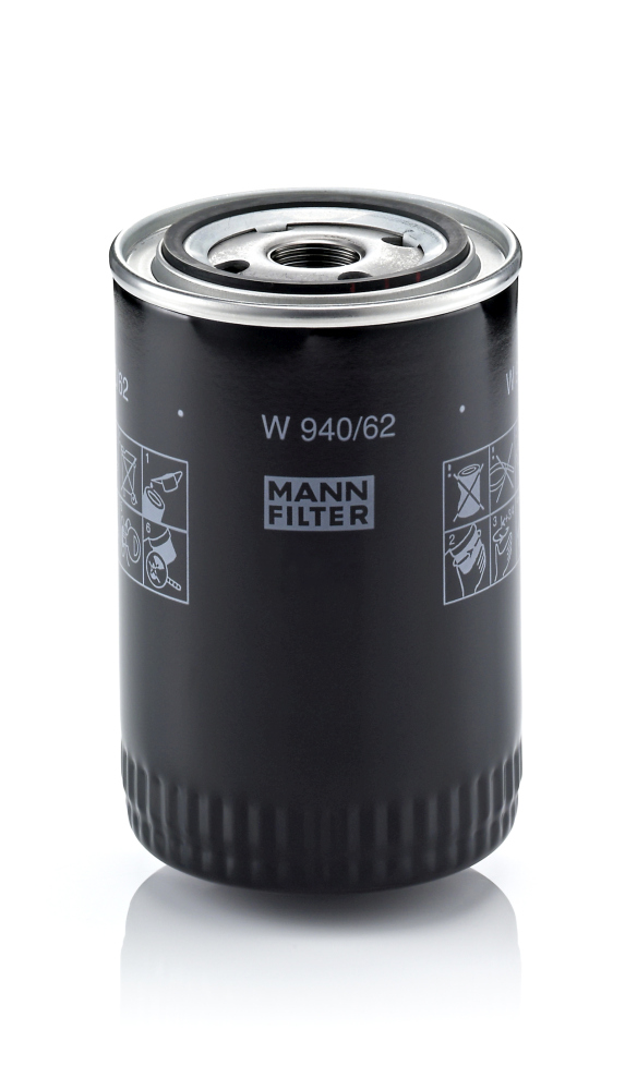 alyvos filtras - W 940/62 MANN-FILTER