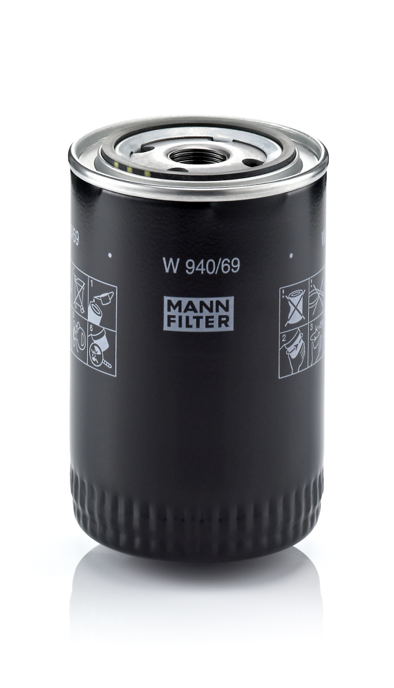 Oil Filter - W 940/69 MANN-FILTER