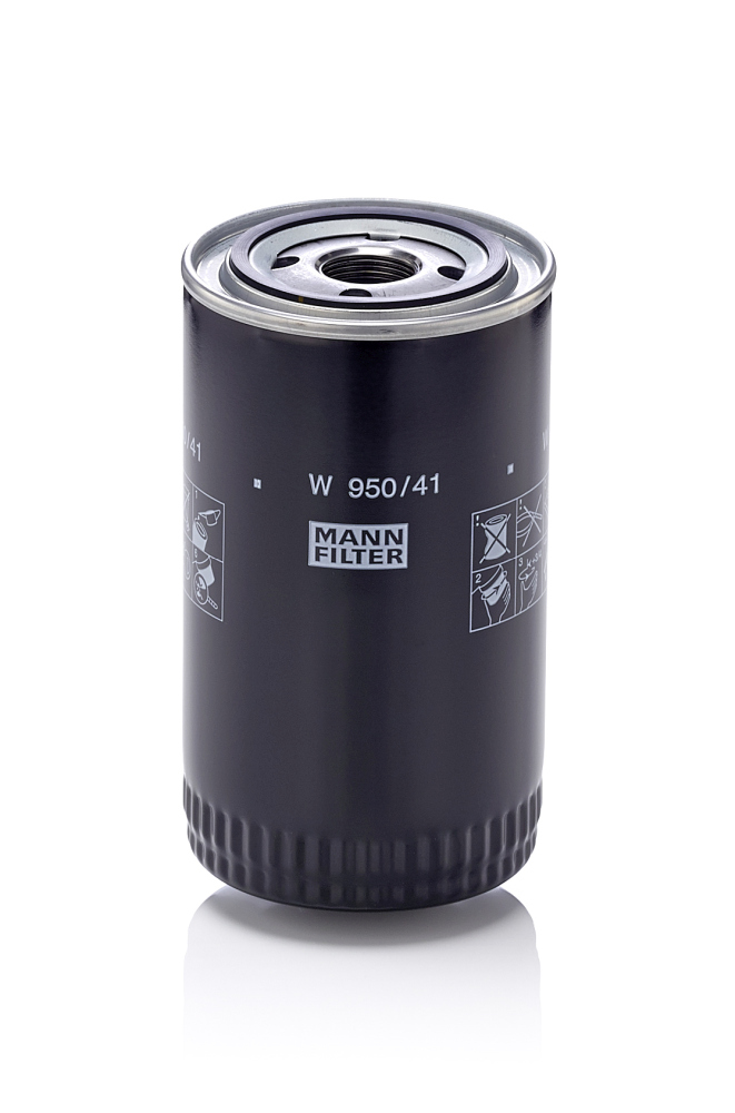 alyvos filtras - W 950/41 MANN-FILTER