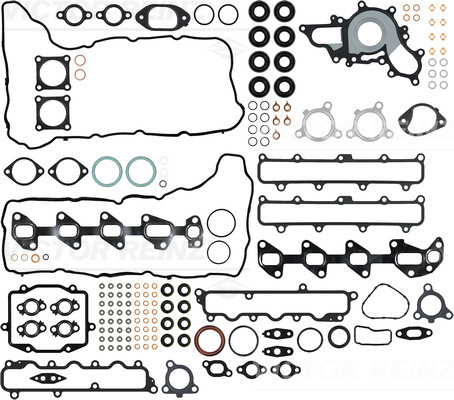 Gasket Set, cylinder head - 02-11658-01 VICTOR REINZ