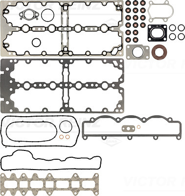 Gasket Set, cylinder head - 02-37551-01 VICTOR REINZ