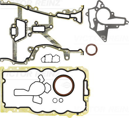 Gasket Set, crank case - 08-34166-01 VICTOR REINZ