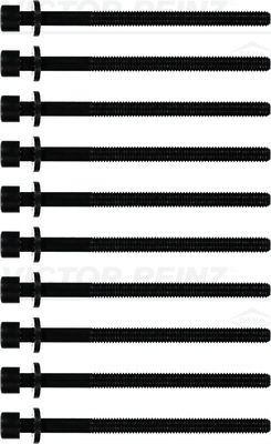Bolt Kit, cylinder head - 14-12061-01 VICTOR REINZ