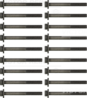 Bolt Kit, cylinder head - 14-32006-01 VICTOR REINZ