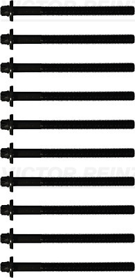 Bolt Kit, cylinder head - 14-32157-01 VICTOR REINZ