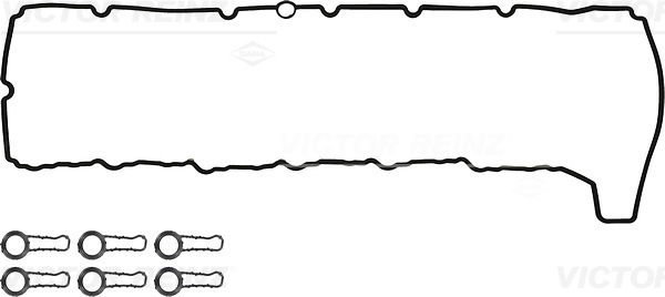 Gasket Set, cylinder head cover - 15-41287-01 VICTOR REINZ