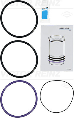 O-Ring Set, cylinder sleeve - 15-76073-01 VICTOR REINZ