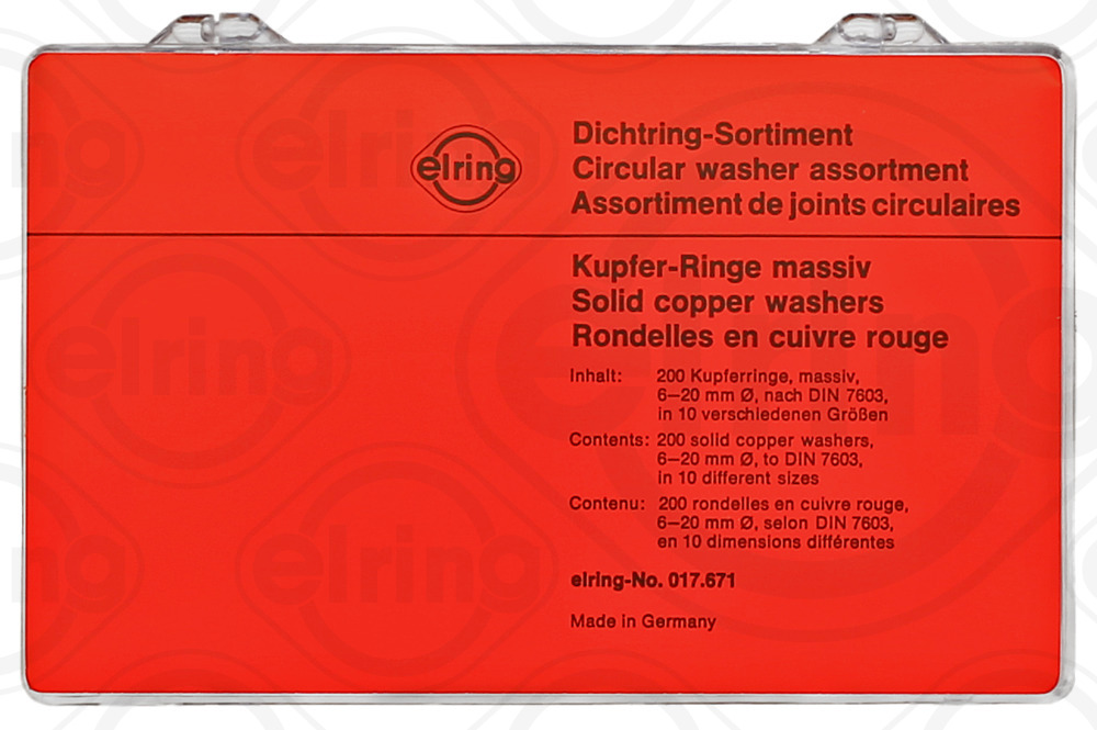 Seal Ring Kit - 017.671 ELRING
