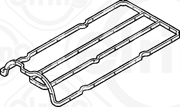 Gasket, cylinder head cover - 010.051 ELRING