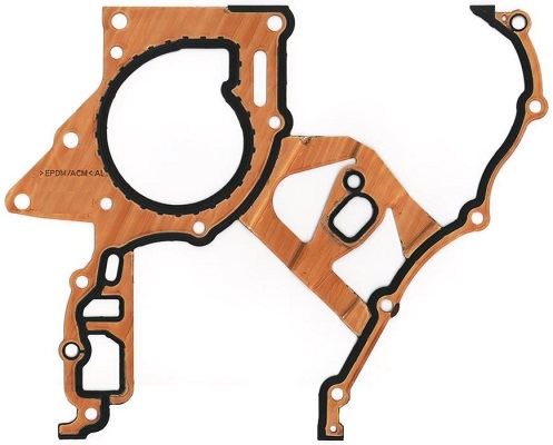 Gasket, timing case - 444.500 ELRING