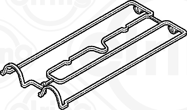 Gasket, cylinder head cover - 495.770 ELRING