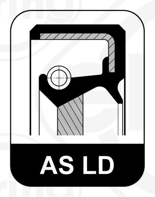 Shaft Seal, crankshaft - 034.530 ELRING