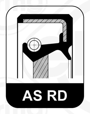 Shaft Seal, crankshaft - B43.360 ELRING