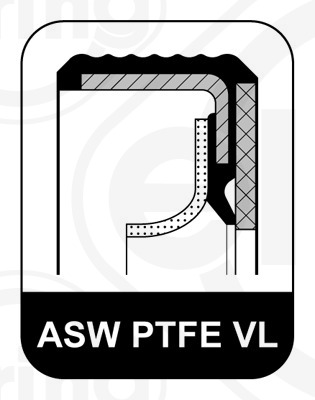 Shaft Seal, crankshaft - 026.770 ELRING