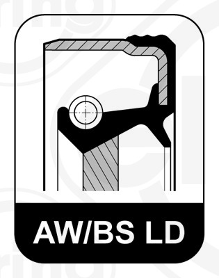 Shaft Seal, crankshaft - 419.700 ELRING