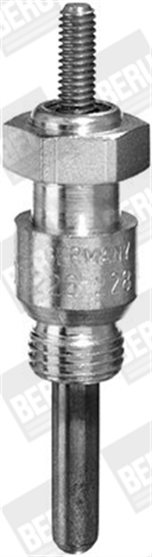 Glow Plug, parking heater - GH001 BorgWarner (BERU)