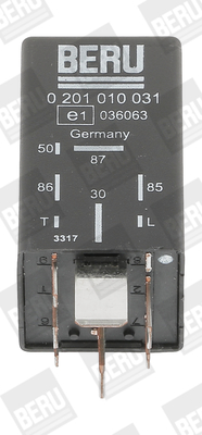 Relay, glow plug system - GR031 BorgWarner (BERU)