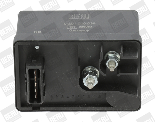 Relay, glow plug system - GR034 BorgWarner (BERU)