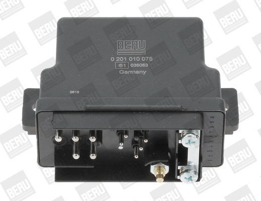 Relay, glow plug system - GR075 BorgWarner (BERU)