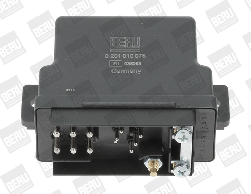 Relay, glow plug system - GR076 BorgWarner (BERU)