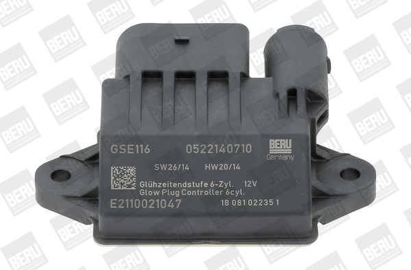 Блок управления, время накаливания - GSE116 BorgWarner (BERU)