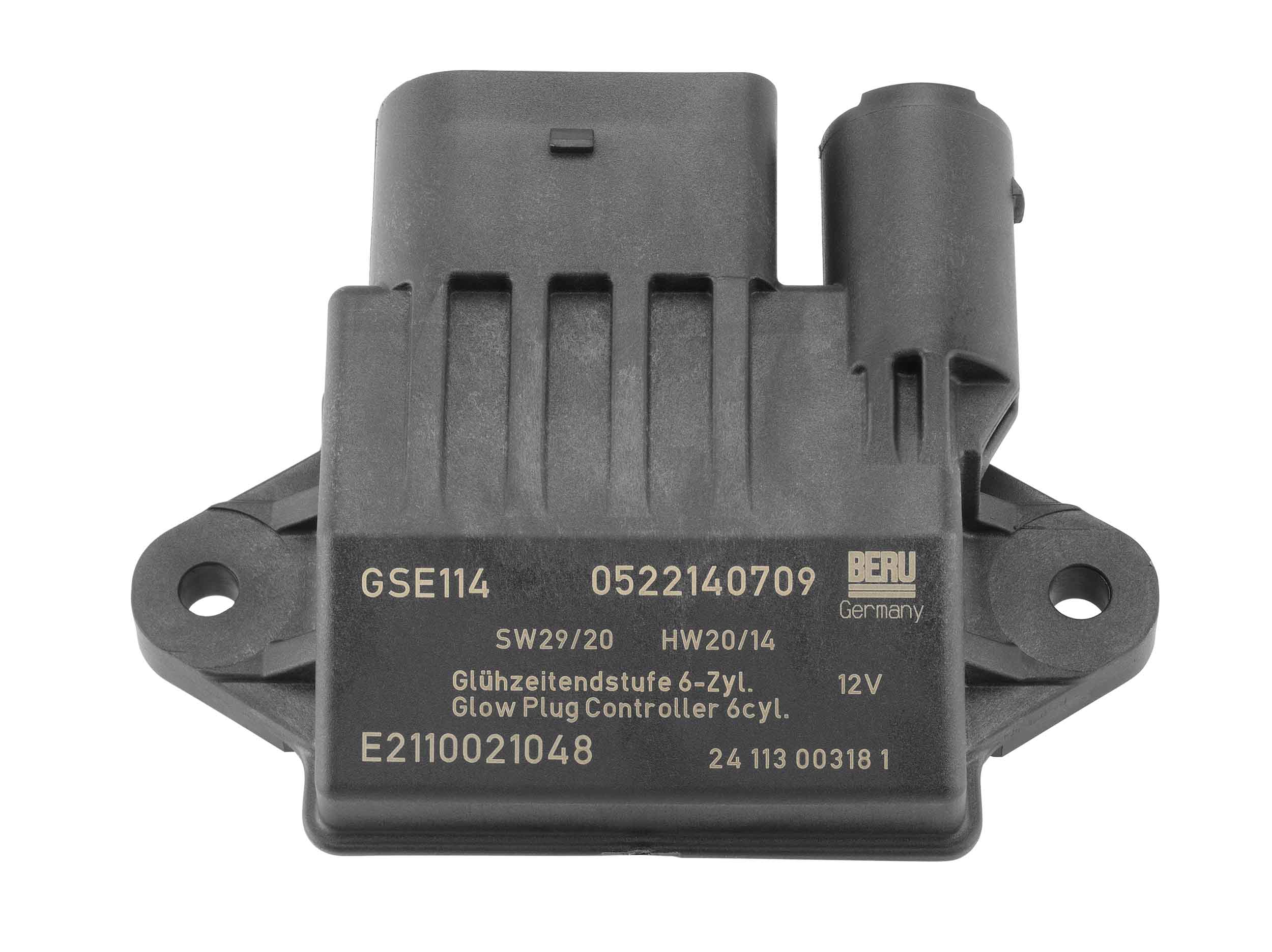 Control Unit, glow plug system - GSE114 BorgWarner (BERU)