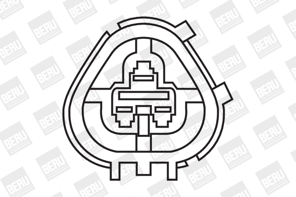 Катушка зажигания - ZS266 BorgWarner (BERU)