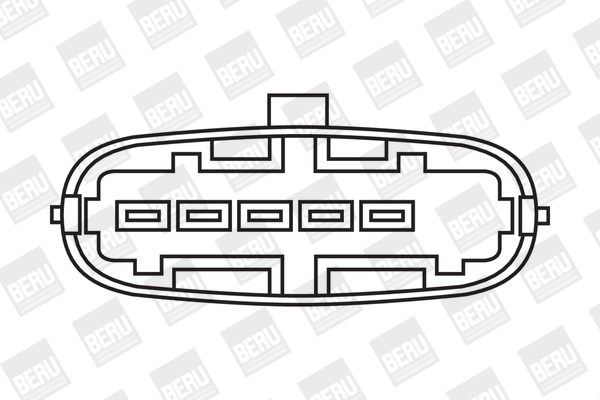 Катушка зажигания - ZS342 BorgWarner (BERU)