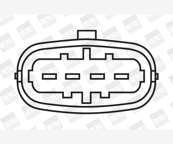Ignition Coil - ZSE055 BorgWarner (BERU)