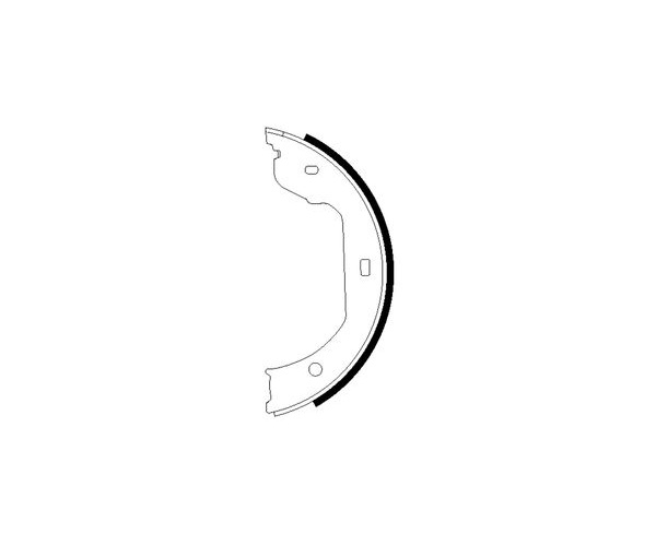 Brake Shoe Set, parking brake - H9505N PAGID