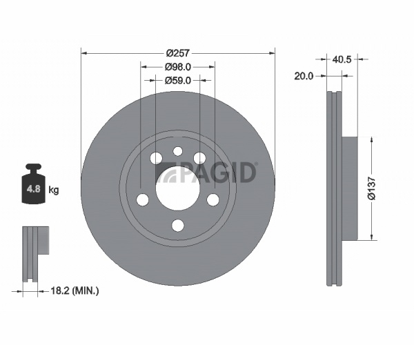 Discofreno - 50936NC PAGID