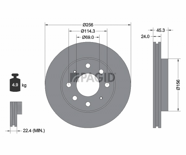 Discofreno - 50303NC PAGID