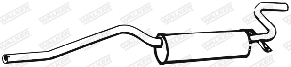 Exhaust Pipe - 07580 WALKER