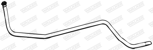 Труба выхлопного газа - 07643 WALKER