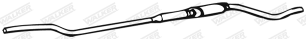 Abgasrohr - 07935 WALKER