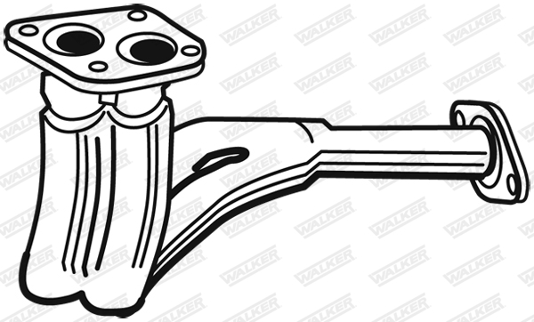 Глушитель выхлопных газов конечный - 21223 WALKER