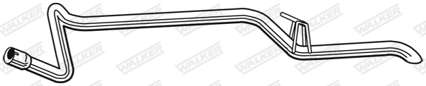 Middle Silencer - 22021 WALKER