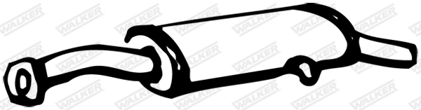 Endschalldämpfer - 22167 WALKER