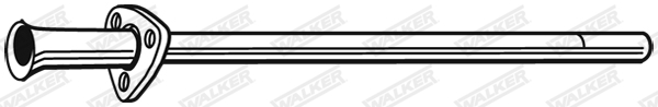 Средний глушитель выхлопных газов - 22586 WALKER