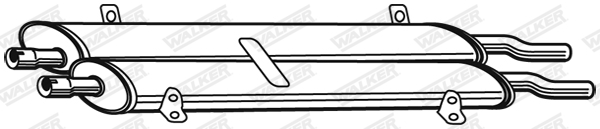 End Silencer - 22609 WALKER