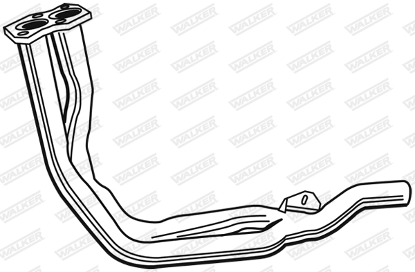 Глушитель выхлопных газов конечный - 22787 WALKER
