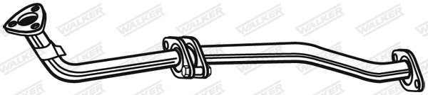 Средний глушитель выхлопных газов - 22872 WALKER