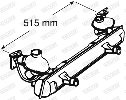 Endschalldämpfer - 23164 WALKER