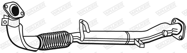 Предглушитель выхлопных газов - 23200 WALKER