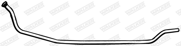 Средний глушитель выхлопных газов - 24127 WALKER