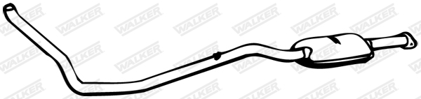 Глушитель выхлопных газов конечный - 24284 WALKER