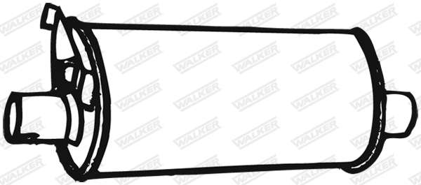 End Silencer - 71100 WALKER