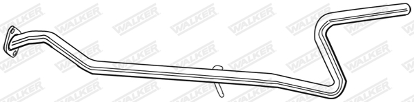 Труба выхлопного газа - 06977 WALKER