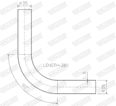 End Silencer - 72351 WALKER
