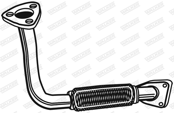Pressure Pipe, pressure sensor (soot/particulate filter) - 10540 WALKER
